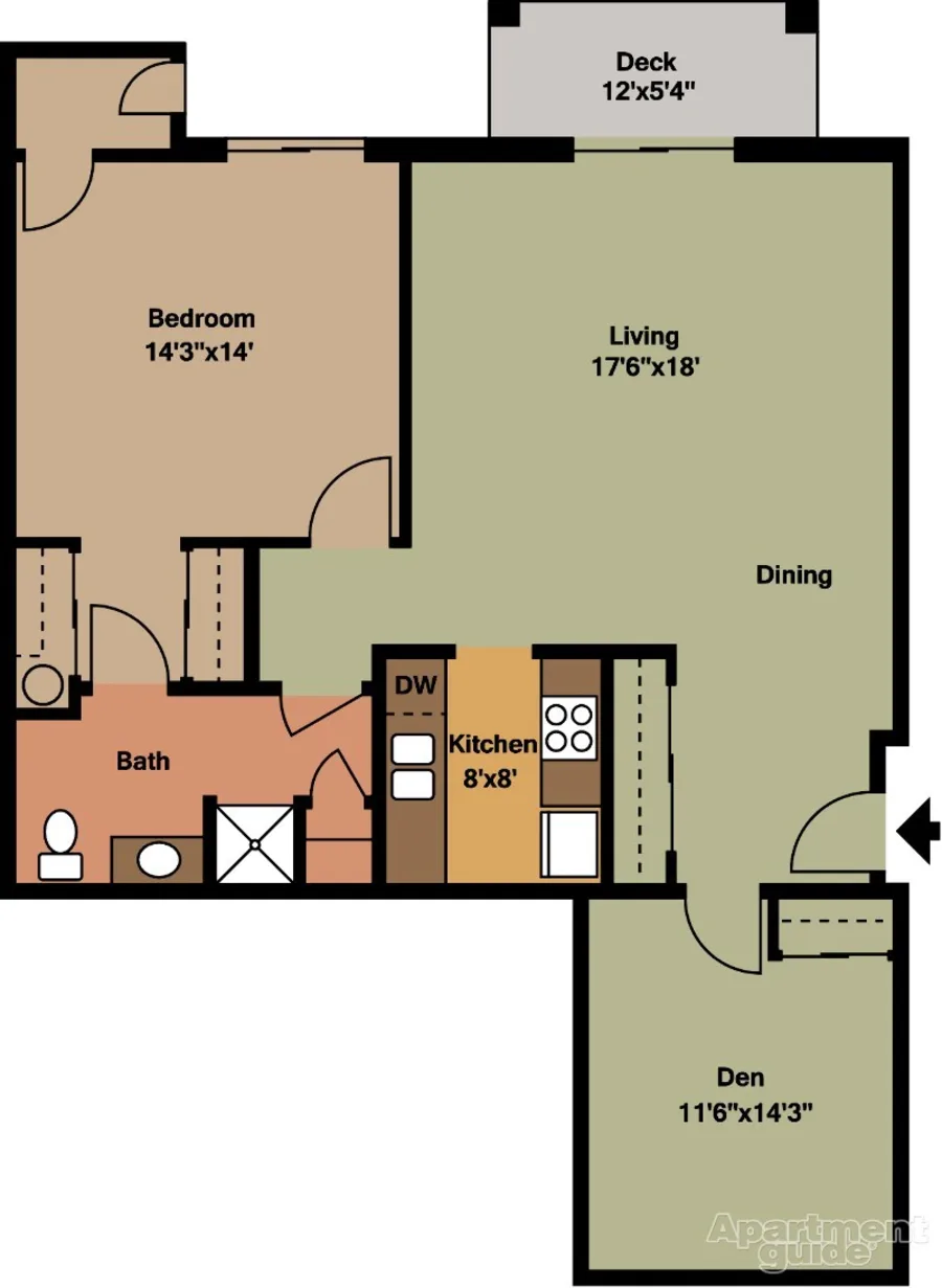 F1 floor plan
